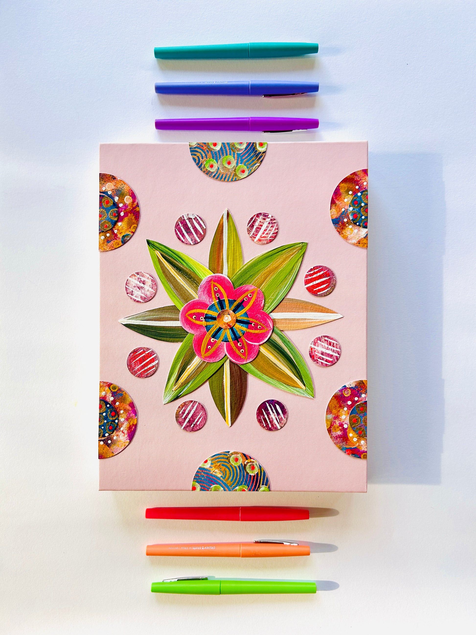 journal
sketchbook
artists sketchbook
planner
stationery
gift ideas
daily journal
gratitude journal
diary
original art
collage art
mixed media art