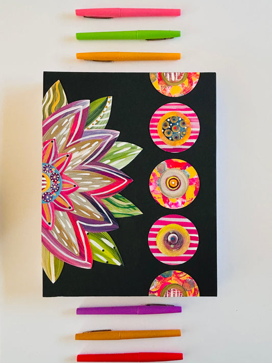 journal
sketchbook
artists sketchbook
planner
stationery
gift ideas
daily journal
gratitude journal
diary
original art
collage art
mixed media art