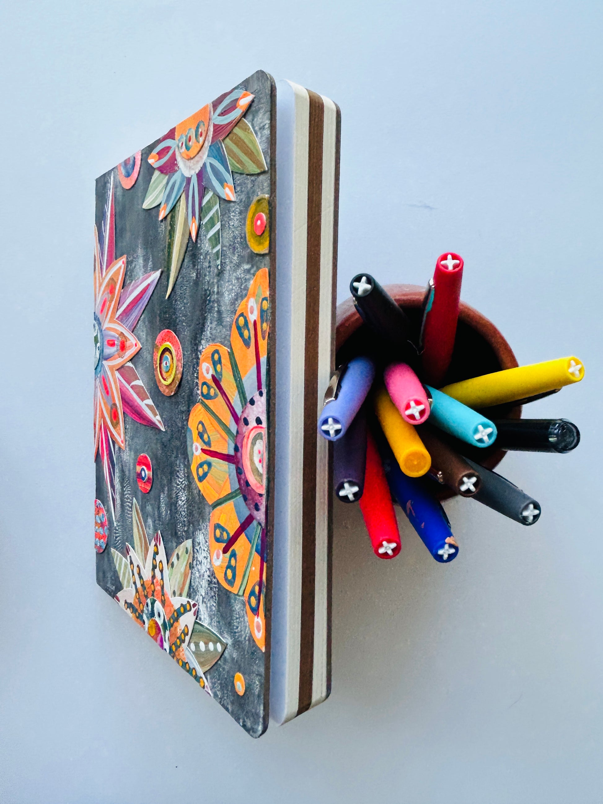 journal
sketchbook
artists sketchbook
planner
stationery
gift ideas
daily journal
gratitude journal
diary
original art
collage art
mixed media art