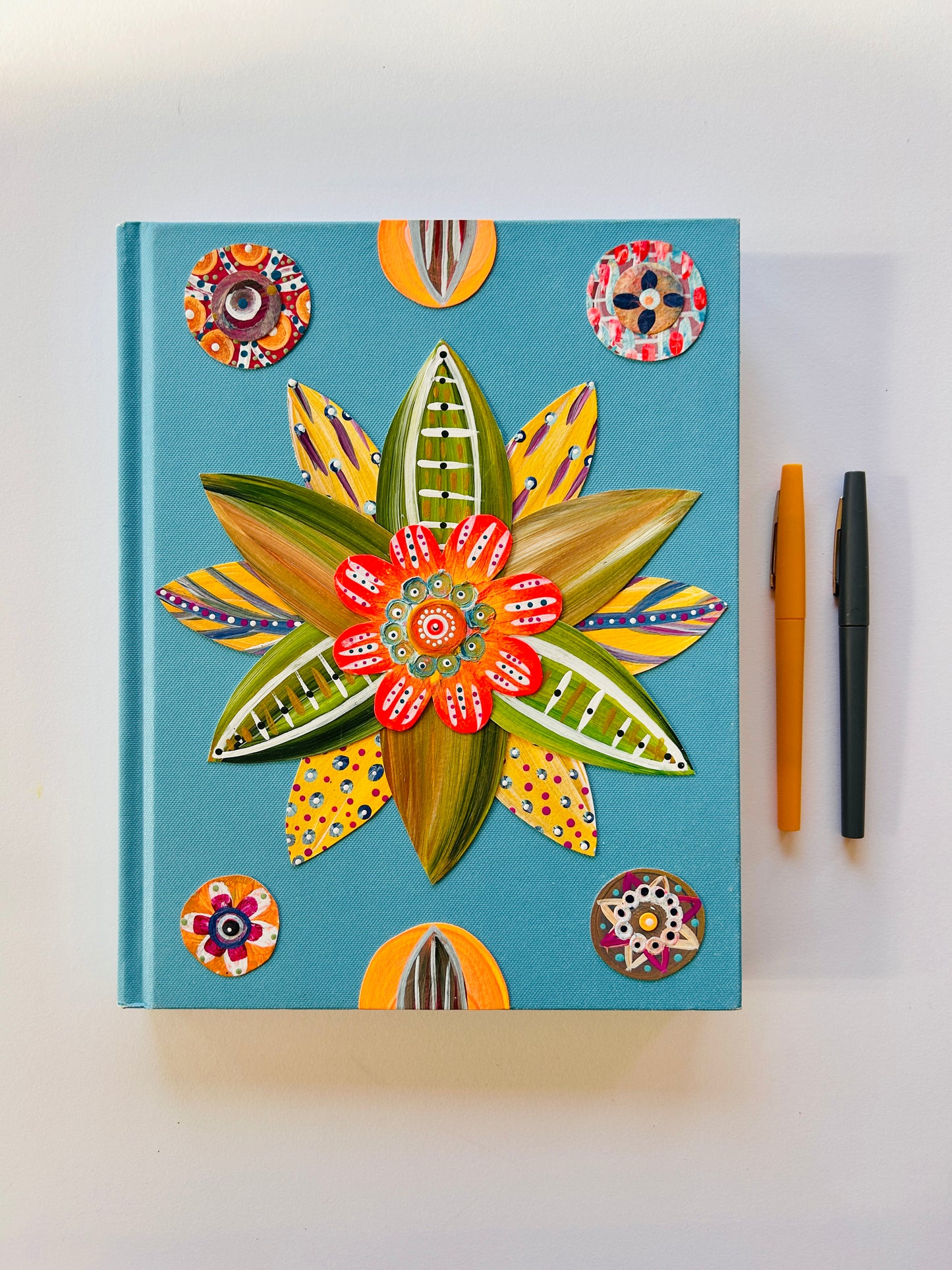 journal
sketchbook
artists sketchbook
planner
stationery
gift ideas
daily journal
gratitude journal
diary
original art
collage art