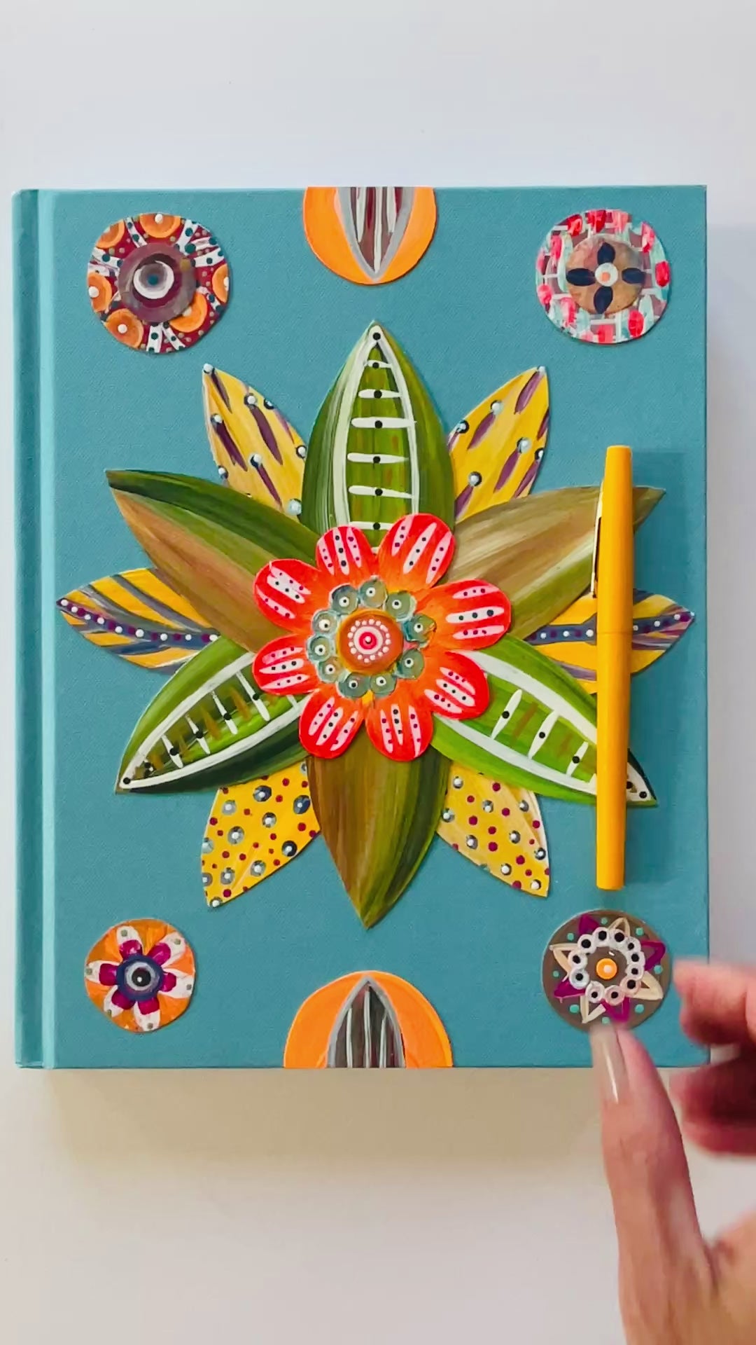 journal
sketchbook
artists sketchbook
planner
stationery
gift ideas
daily journal
gratitude journal
diary
original art
collage art
mixed media art