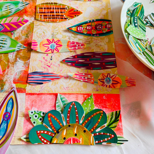How I Create My Collages: A Peek Into My Process