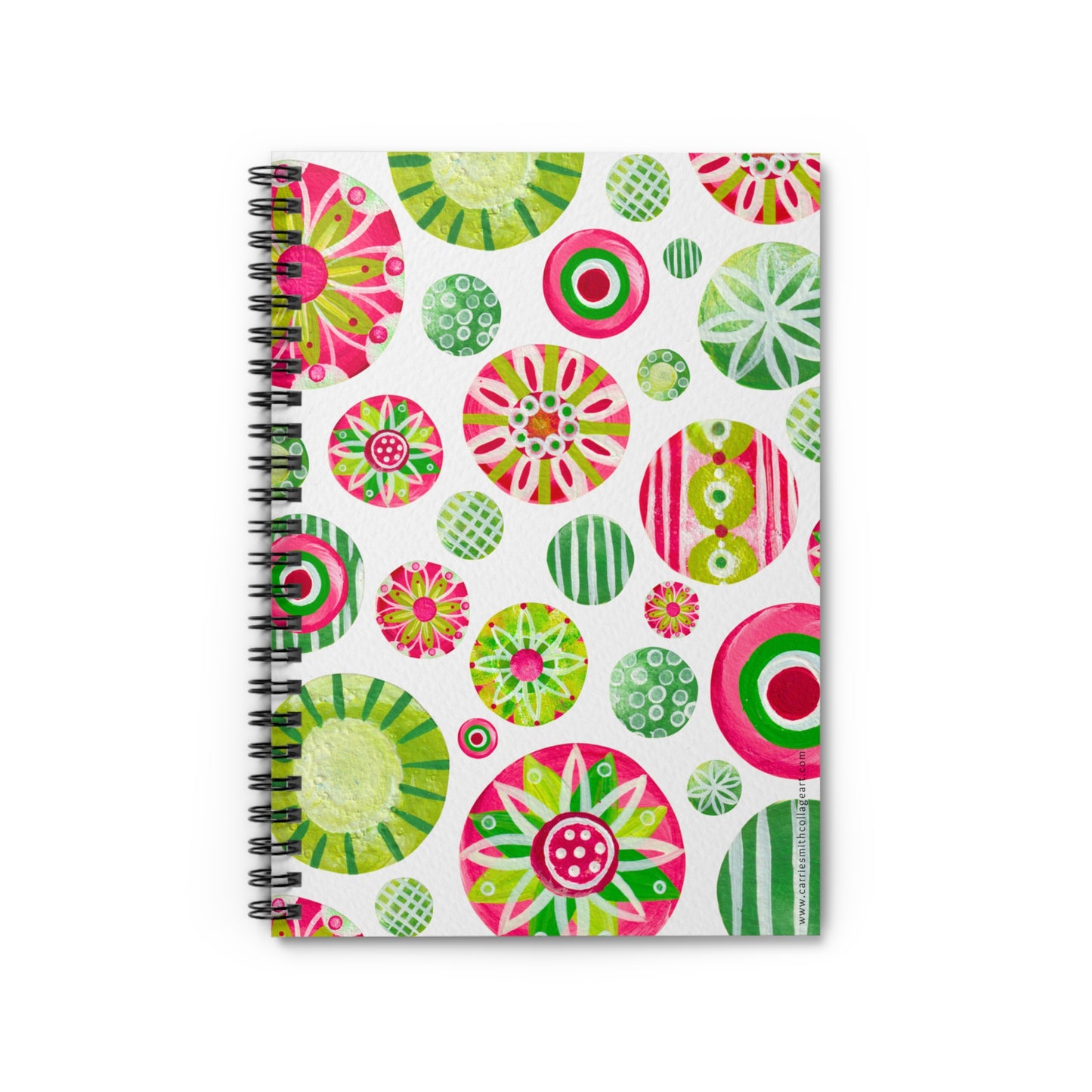 "Festive Flurry" Spiral Notebook