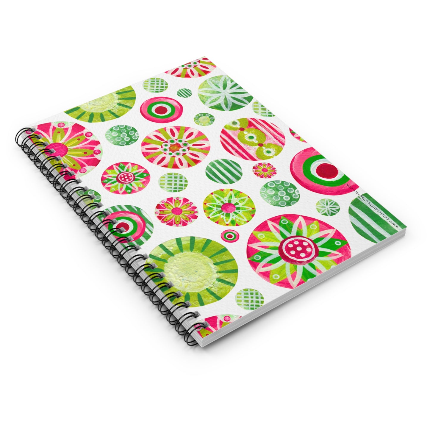 "Festive Flurry" Spiral Notebook