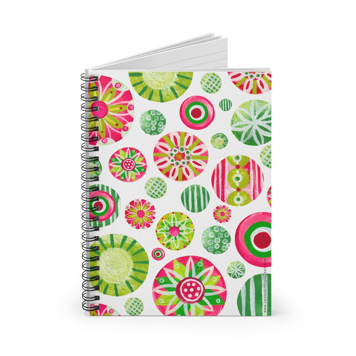 "Festive Flurry" Spiral Notebook