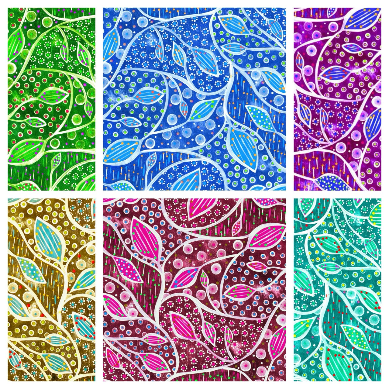 "Indonesia" Printable Collage Paper
